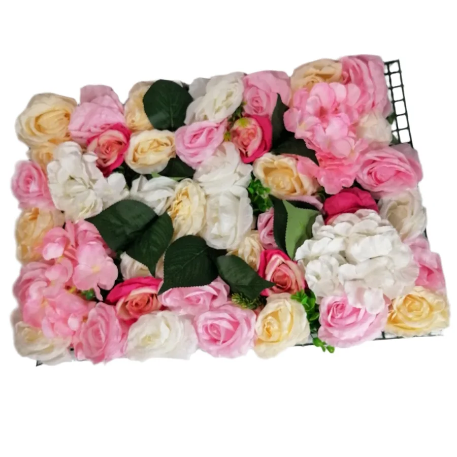 Rose mat - Pink, white and cream 40x60cm